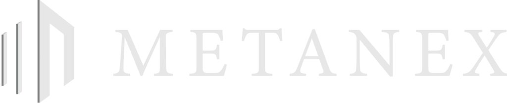 Metanex White Logo